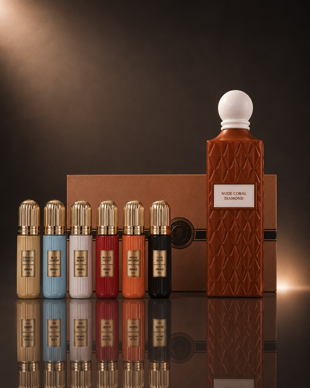 Tobacco Collection + Nude Coral Diamond